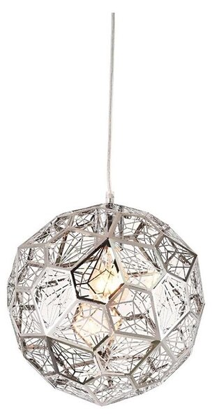 Lampadario a sospensione con filo ORION 1xE27/40W/230V cromo lucido