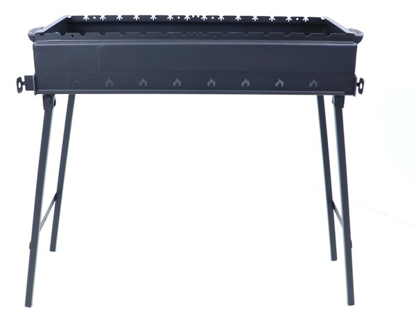 Mangal Namangan 80 cm shashlik grill in acciaio da 2 mm
