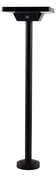 V-TAC VT-4102 Piantana / picchetto led Lampada solare da Giardino quadrata con sensore crepuscolare 2W corpo nero luce CCT 3in1 IP65 - 10304
