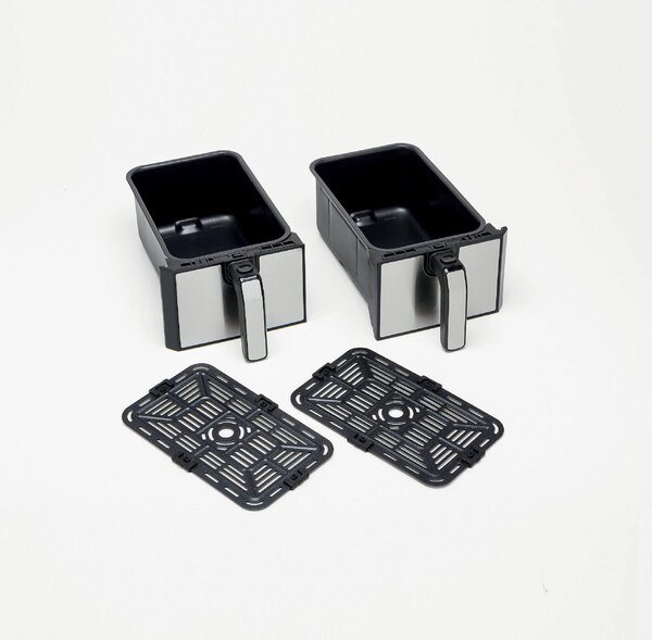 Ariete Friggitrice ad Aria Capacit 8 Litri Potenza 1700 Watt colore Nero - 4624 Doppia