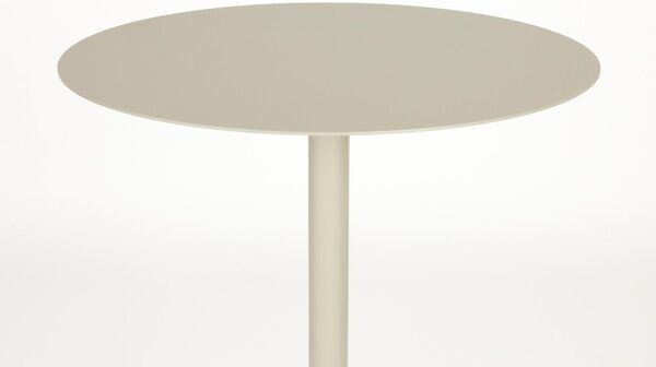 Tavolo da bar rotondo in acciaio ø 57 cm Snow – Zuiver