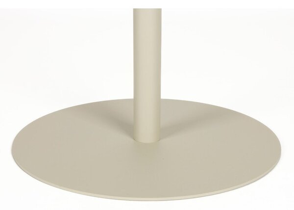 Tavolo da bar rotondo in acciaio ø 57 cm Snow – Zuiver