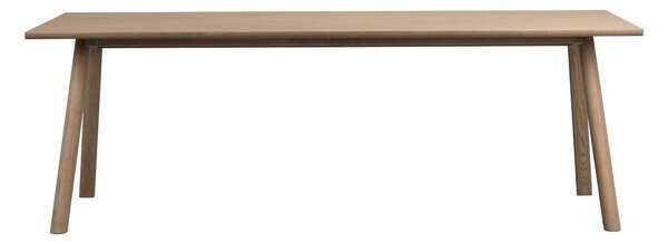 Tavolo da pranzo in rovere massiccio allungabile 95x220 cm Clapperton – Rowico