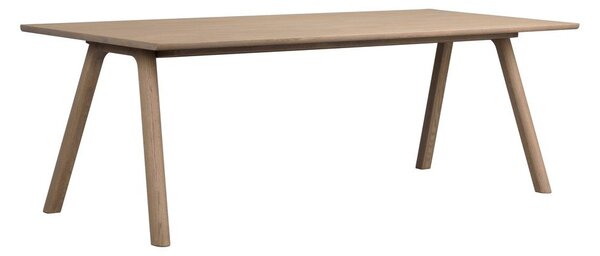 Tavolo da pranzo in rovere massiccio allungabile 95x220 cm Clapperton – Rowico