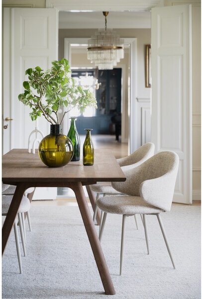 Tavolo da pranzo in rovere massiccio allungabile 95x220 cm Clapperton – Rowico