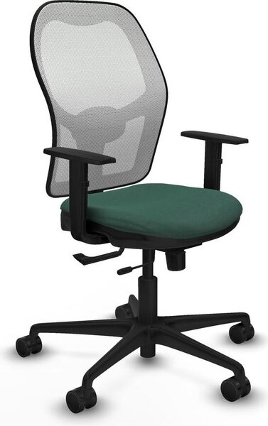 Sedia da ufficio Jorquera Piqueras y Crespo, modello 1D036N0, colore verde