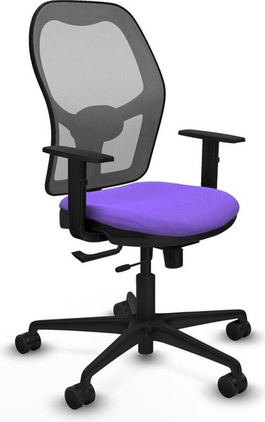 Sedia da ufficio Jorquera Piqueras y Crespo, modello 1D036N0, colore lilla