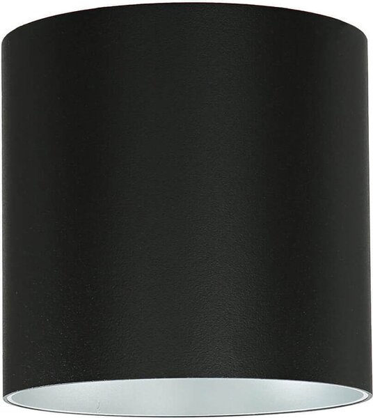 Lampada spot piccola Ø 12,7 cm GU10 nero argento cono di luce stretto lampada da soffitto luce da soffitto soggiorno cucina corridoio