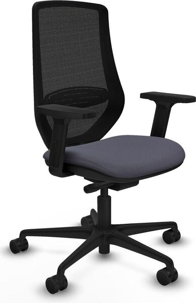 Sedia da ufficio Piqueras y Crespo D036N0W Grigio scuro