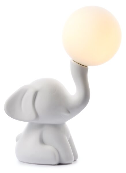 ONLI - Lampada da tavolo PORCELLANA 1xG9/6W/230V 31 cm elefante