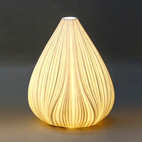 ONLI - Lampada da tavolo NUVIA 1xE14/6W/230V 25 cm bianca