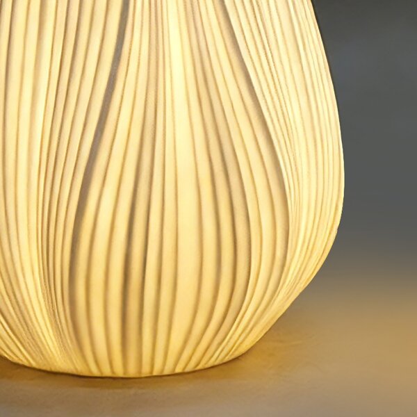 ONLI - Lampada da tavolo NUVIA 1xE14/6W/230V 32 cm bianca