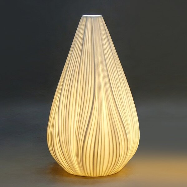 ONLI - Lampada da tavolo NUVIA 1xE14/6W/230V 32 cm bianca