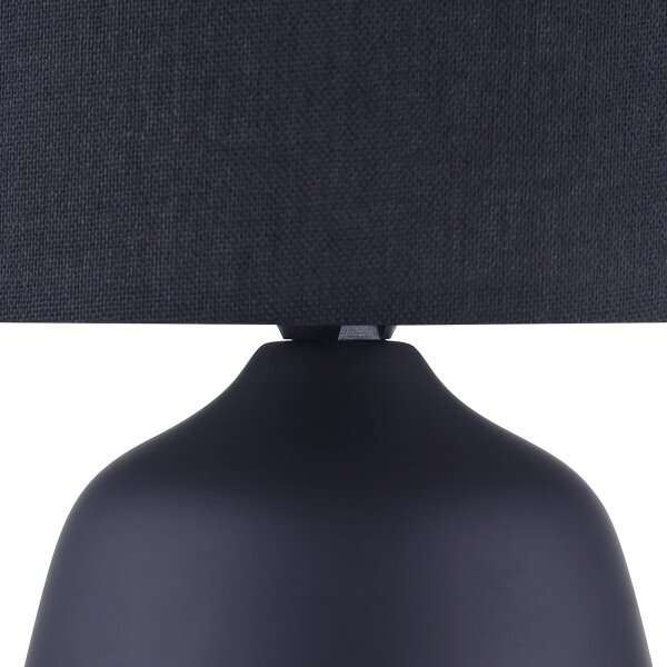 Brilliant - Lampada da tavolo AUREA 1xE14/20W/230V nera