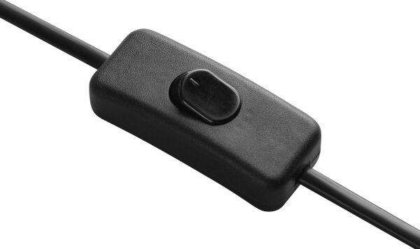 Brilliant - Lampada da tavolo AUREA 1xE14/20W/230V nera