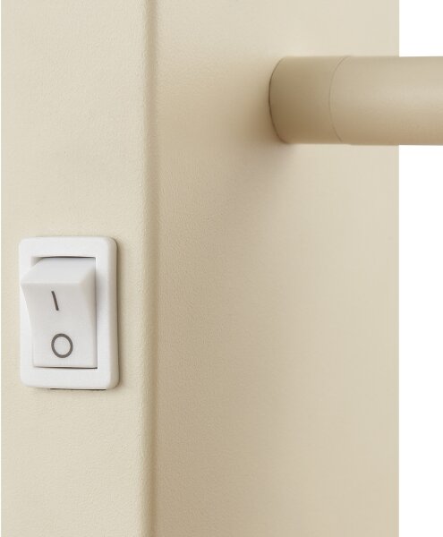Brilliant - Faretto da parete ARLO 1xE27/20W/230V crema