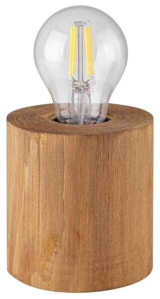 Brilliant - Lampada da tavolo WOODRA 1xE27/20W/230V pino