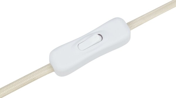 Brilliant - Lampada da tavolo VELIN 1xE27/20W/230V color crema