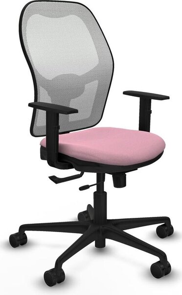 Sedia da ufficio Jorquera Piqueras y Crespo, modello 1D036N0, colore rosa