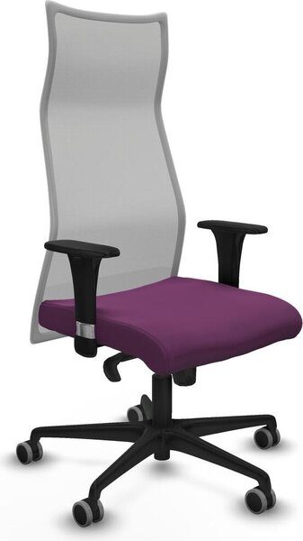 Sedia da ufficio Albacete XL, marca Piqueras y Crespo, modello B1C036G, colore lilla