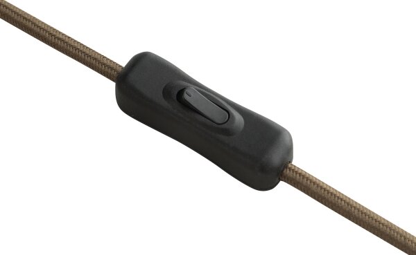 Brilliant - Lampada da tavolo LAKEWOOD 1xGU10/10W/230V marrone