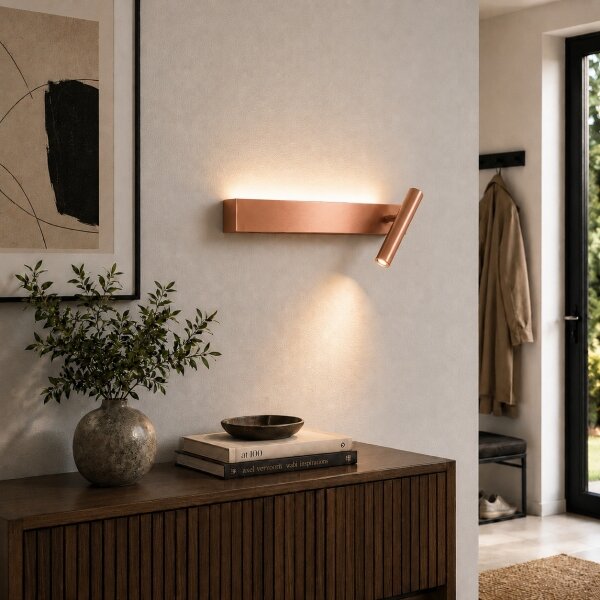 Brilagi -LED Faretto da parete ARLIX LED/3W/230V + LED/7W bronzo CRI 90