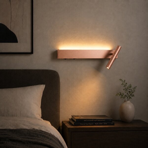 Brilagi -LED Faretto da parete ARLIX LED/3W/230V + LED/7W bronzo CRI 90