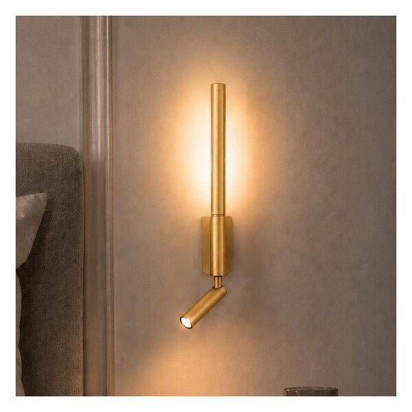 Brilagi - Faretto da parete VIXON LED/3W/230V + LED/5W dorato CRI 90