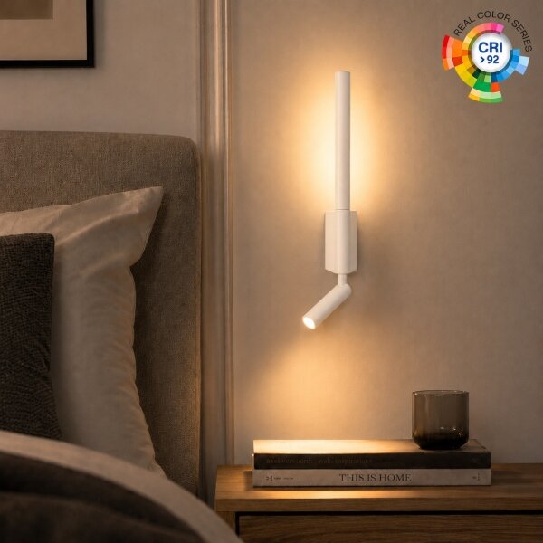 Brilagi - Faretto LED da parete VIXON LED/3W/230V + LED/5W bianco CRI 90