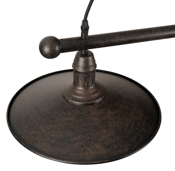 BRILAGI - Lampada a sospensione con cavo FORGE 2xE27/60W/230V marrone