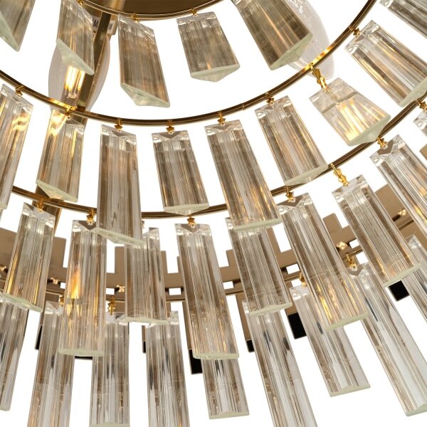 BRILAGI - Lampada da soffitto VERVE 6xE14/40W/230V diam. 60 cm dorata