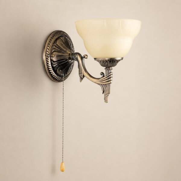 BRILAGI - Lampada da parete DAHLIA 1xE27/40W/230V in ottone