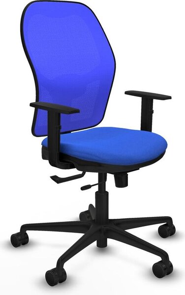 Sedia da ufficio Jorquera Piqueras y Crespo, modello 1D036N0, colore blu