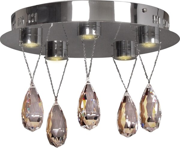 Candellux PRISMA 98-25722 lampada da soffitto in cromo