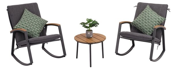Set di mobili da giardino Garda Garden Point antracite
