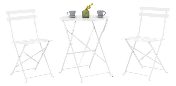Set di mobili da giardino Corsica Garden Point bianco