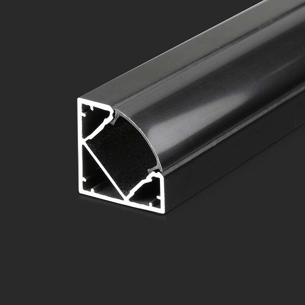 Strisce LED - Montaggio - Kit - Nero - IP20