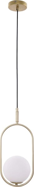 Candellux Lampadario a sospensione in ottone Cordel per lampadina G9 31-73457