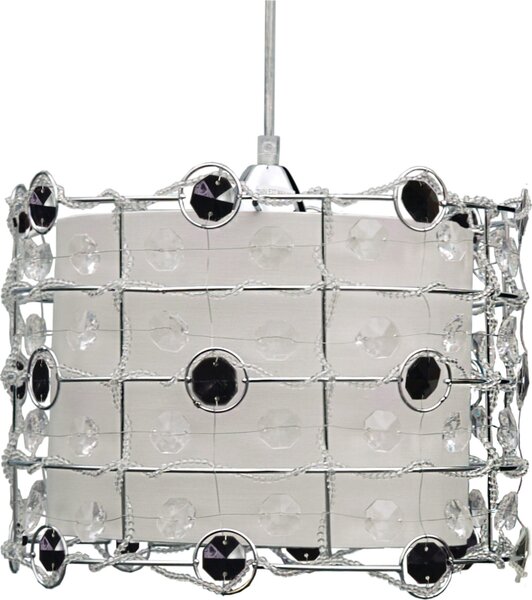 Candellux SENECA lampada a sospensione in cristallo 31-02969 nero