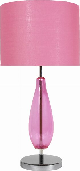 Lampada da tavolo MARRONE rosa 1xE27x60W in metallo, dimensioni: 60x30x30 cm, IP20, Candellux