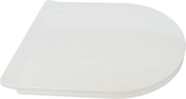 Sedile WC Ramm compatibile con Grohe Serel Slim, sedile WC in duroplastica antibatterica, coperchio WC con chiusura ammortizzata Soft Close