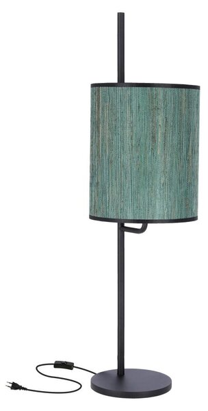 Lampada da tavolo moderna BENDI - 1xE27, 40W, nero / verde