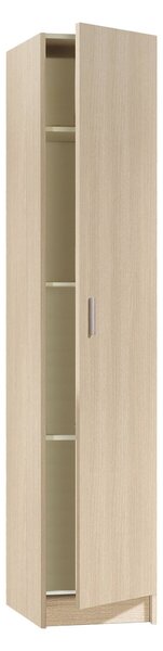 Armadio legno lavanderia 37x180h cm - Alexander