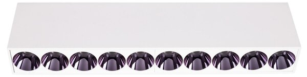 Lampada da soffitto a LED X-LINE 14W 3000K 980lm in alluminio bianco, dimensioni: 6,6x27x3,5 cm, IP20, Maxlight