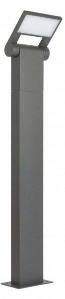 Lampada da giardino a piantana da 60 cm orientabile, LED 10 W, grigio scuro, IP54, SU-MA Neo 11702-600 DG