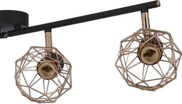 Candellux ACROBAT 4xE14 lampada da soffitto in rame 94-22226