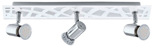 EGLO Daven 1 LED cromo plafoniera a tre lampade