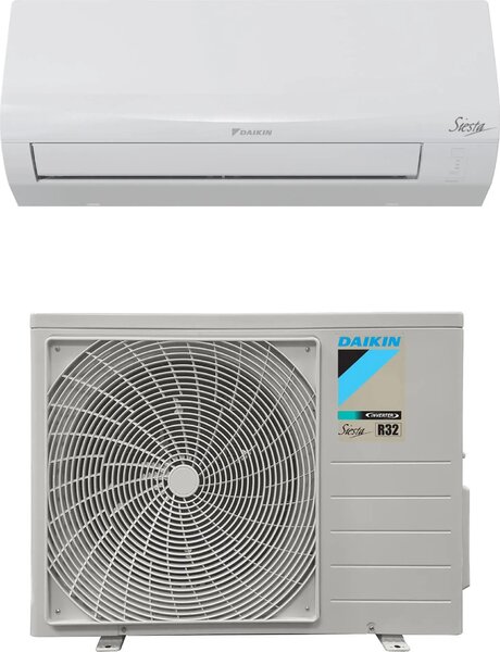 Daikin Climatizzatore 12000 Btu Inverter Monosplit Condizionatore con Pompa di Calore Classe A++/A+ R32 (Unit Interna + Unit Esterna) - ATXF35E +