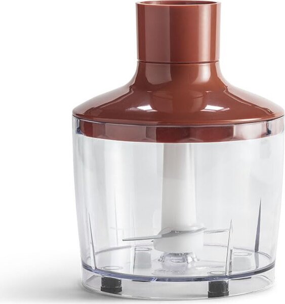 Tognana Frullatore ad Immersione Minipimer Potenza 600 Watt 3 in 1 in Plastica e Acciaio Inox colore Rosso - D2DFI02IRRO