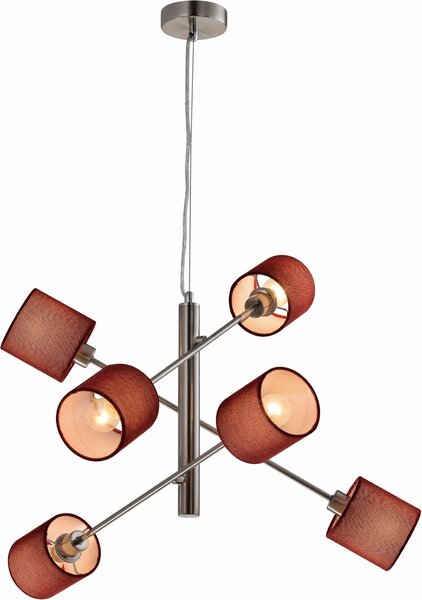 Lampadario Candellux SAX 36-70722 argento
